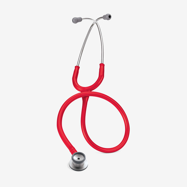 Stetoskop Littmann Classic II Infant Röd med bröststycke i bortstat rostfritt stål