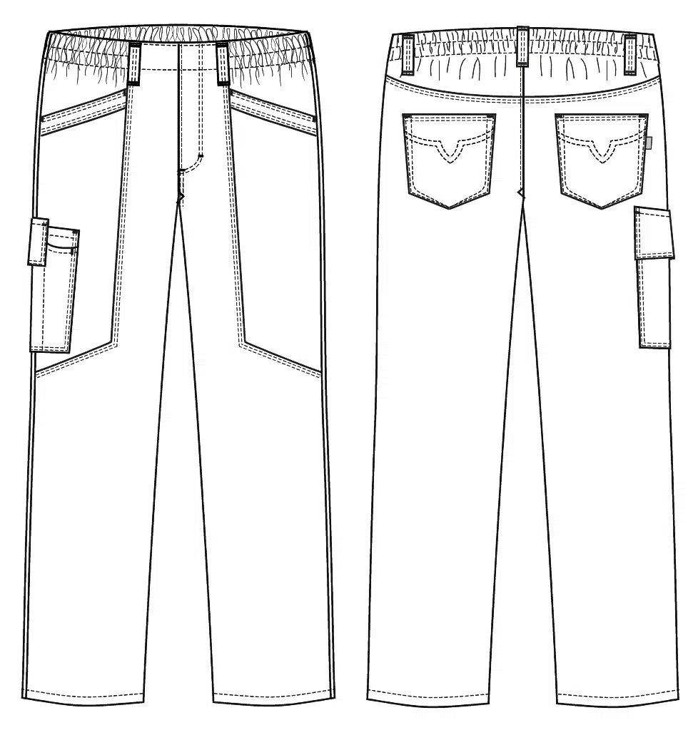 Arbetsbyxa Kentaur – pull-on, unisex
