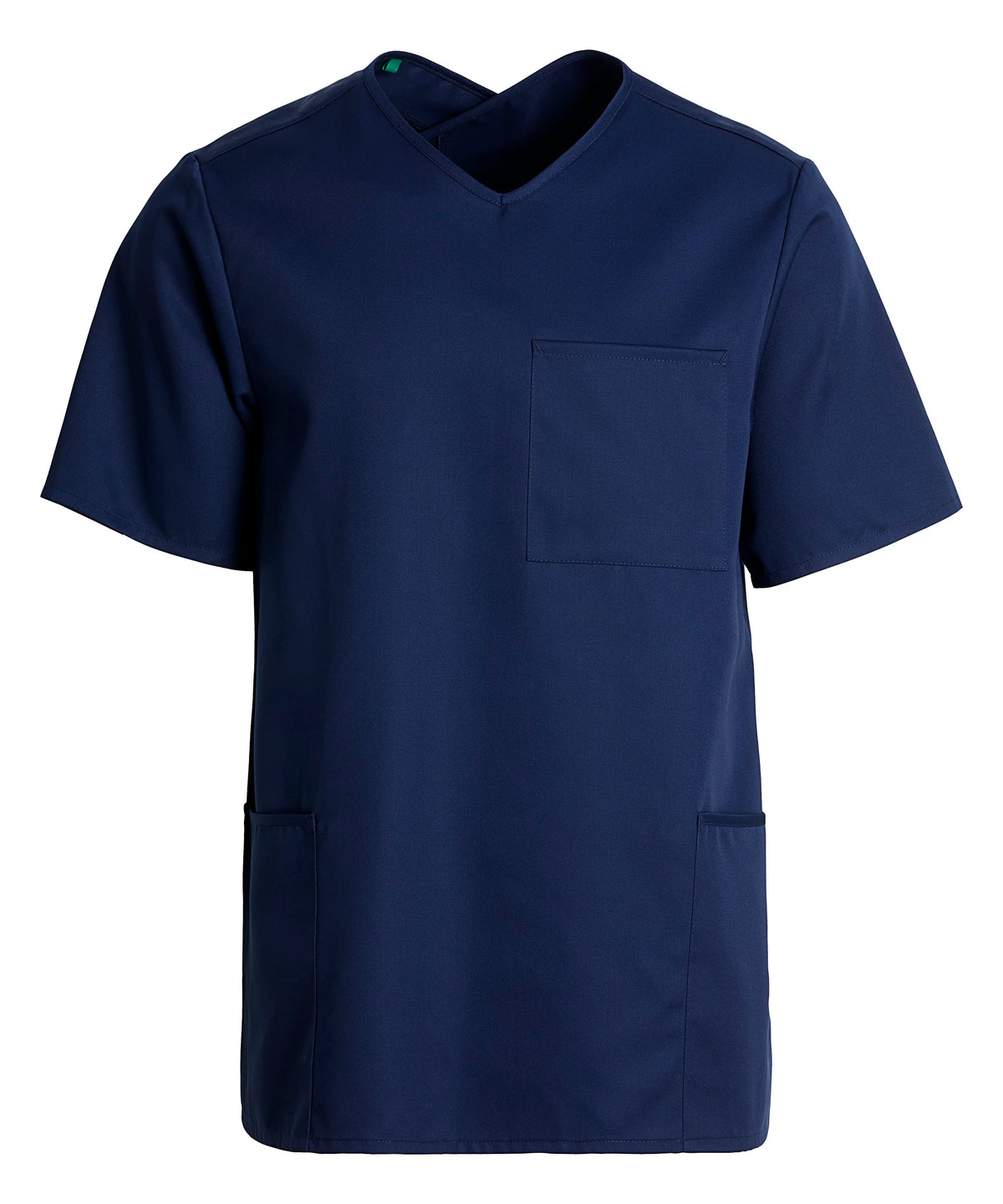Scrubstopp Kentaur Comfy Fit – korsad hals, unisex – Marinblå