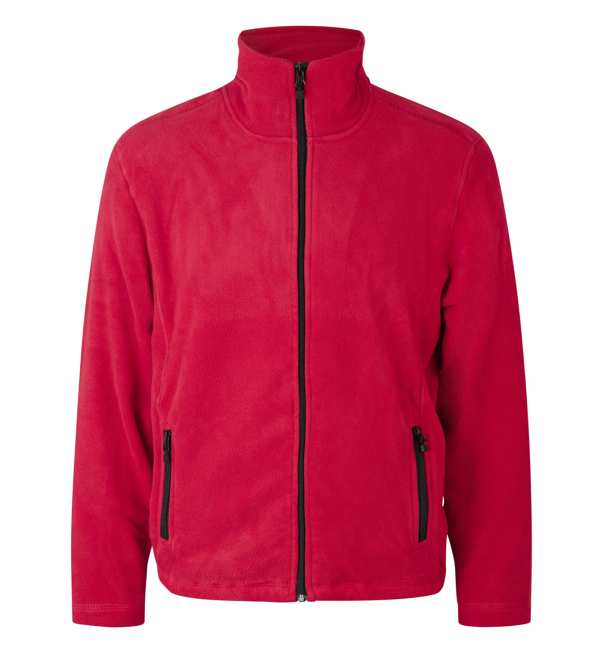 Fleecekofta ID Microfleece 0803 – unisex – Röd