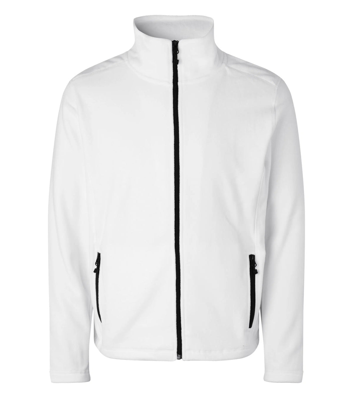 Fleecekofta ID Microfleece 0803 – unisex – Vit