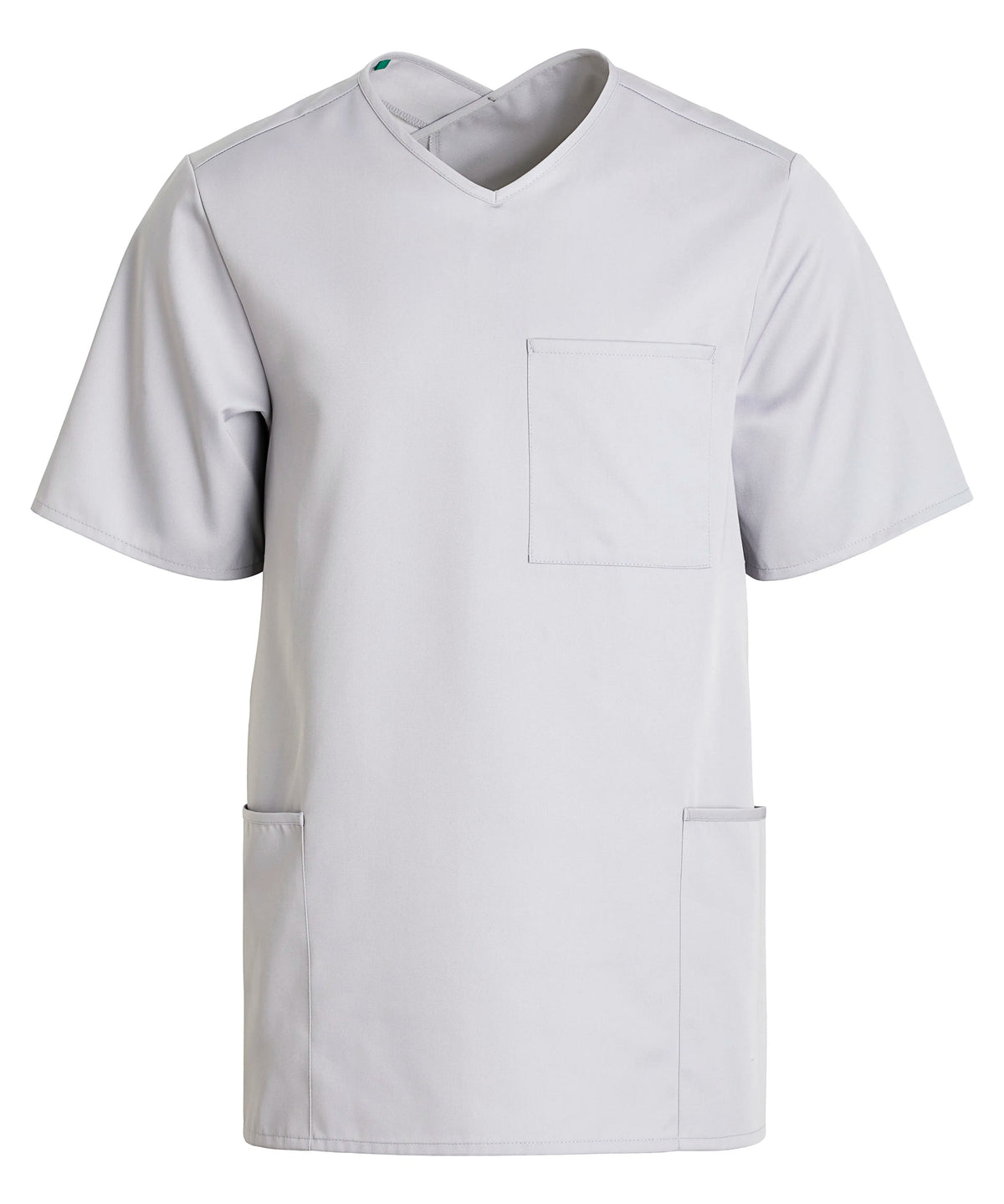 Scrubstopp Kentaur Comfy Fit – korsad hals, unisex – Grå
