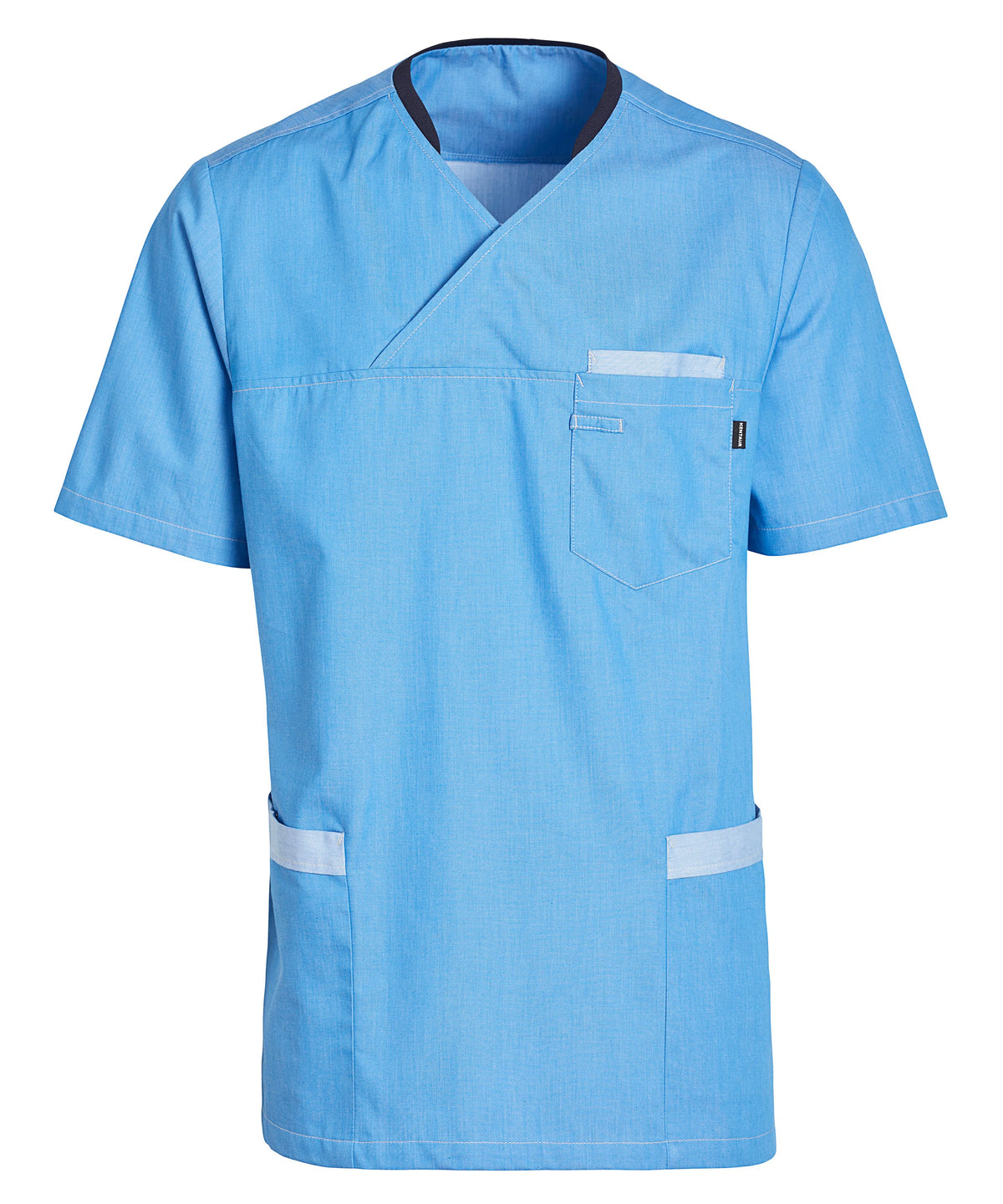 Bussarong Kentaur med kinakrage – unisex – Super blue