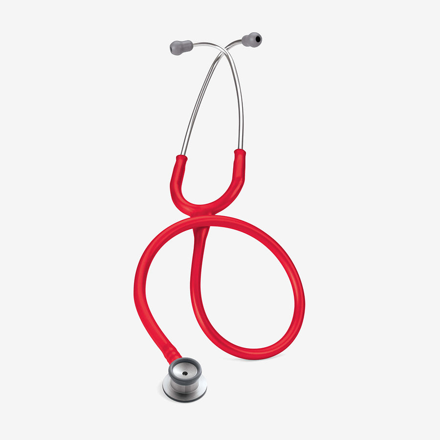Stetoskop Littmann Classic II Infant Röd med bröststycke i bortstat rostfritt stål