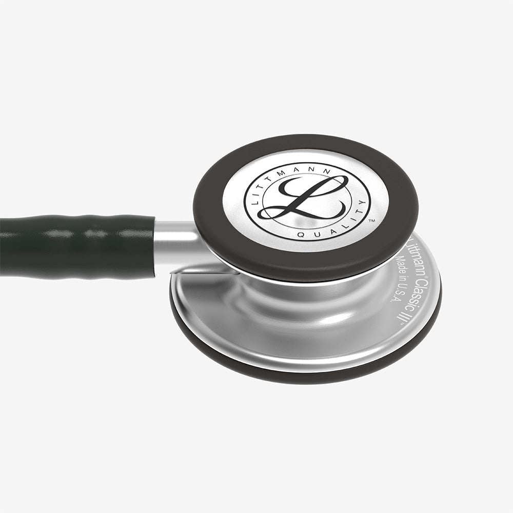 Stetoskop Littmann Classic III Svart med Bröststycke i Borstat rostfritt stål