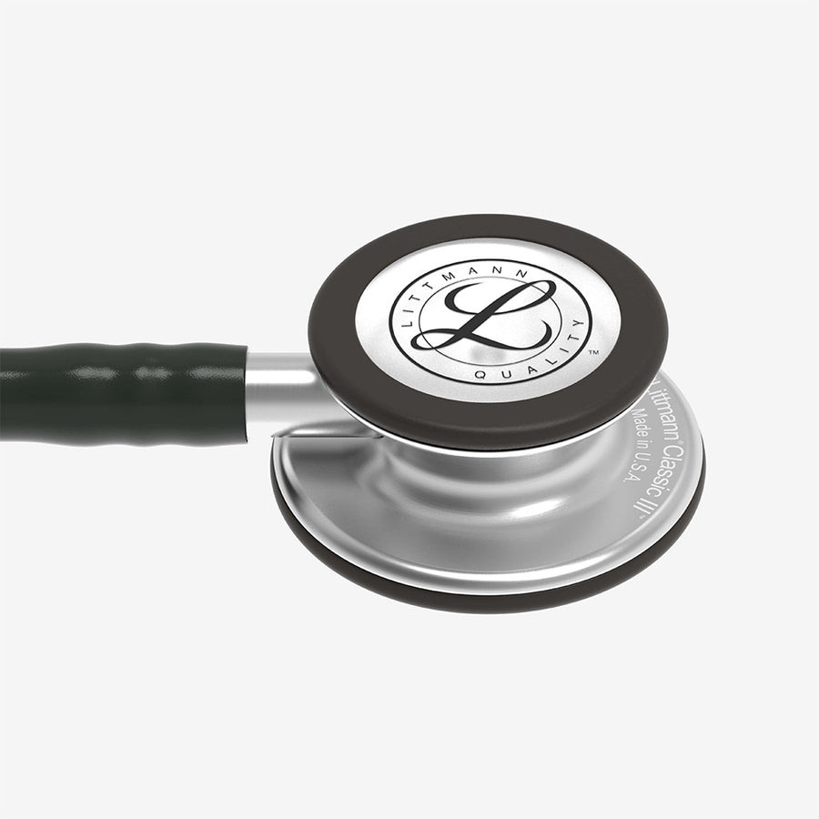 Stetoskop Littmann Classic III Svart med Bröststycke i Borstat rostfritt stål